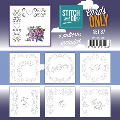 Stitch & Do - Cards only Stitch 4k - set 087